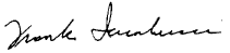 Frank Iacobucci Signature