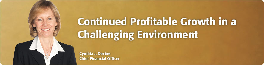 Continued Profitable Growth in a Challenging Environment 