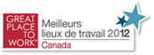Meilleurs lieux de travail 2012 logo