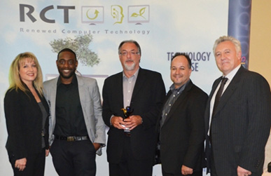 CIBC receives the 2011 Gold Technology Accelerator Award from Renewed Computer Technology